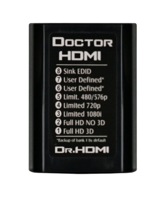 Bankübersicht des Dr HDMI von 1 Full HD 3D bis 8 Sink EDID